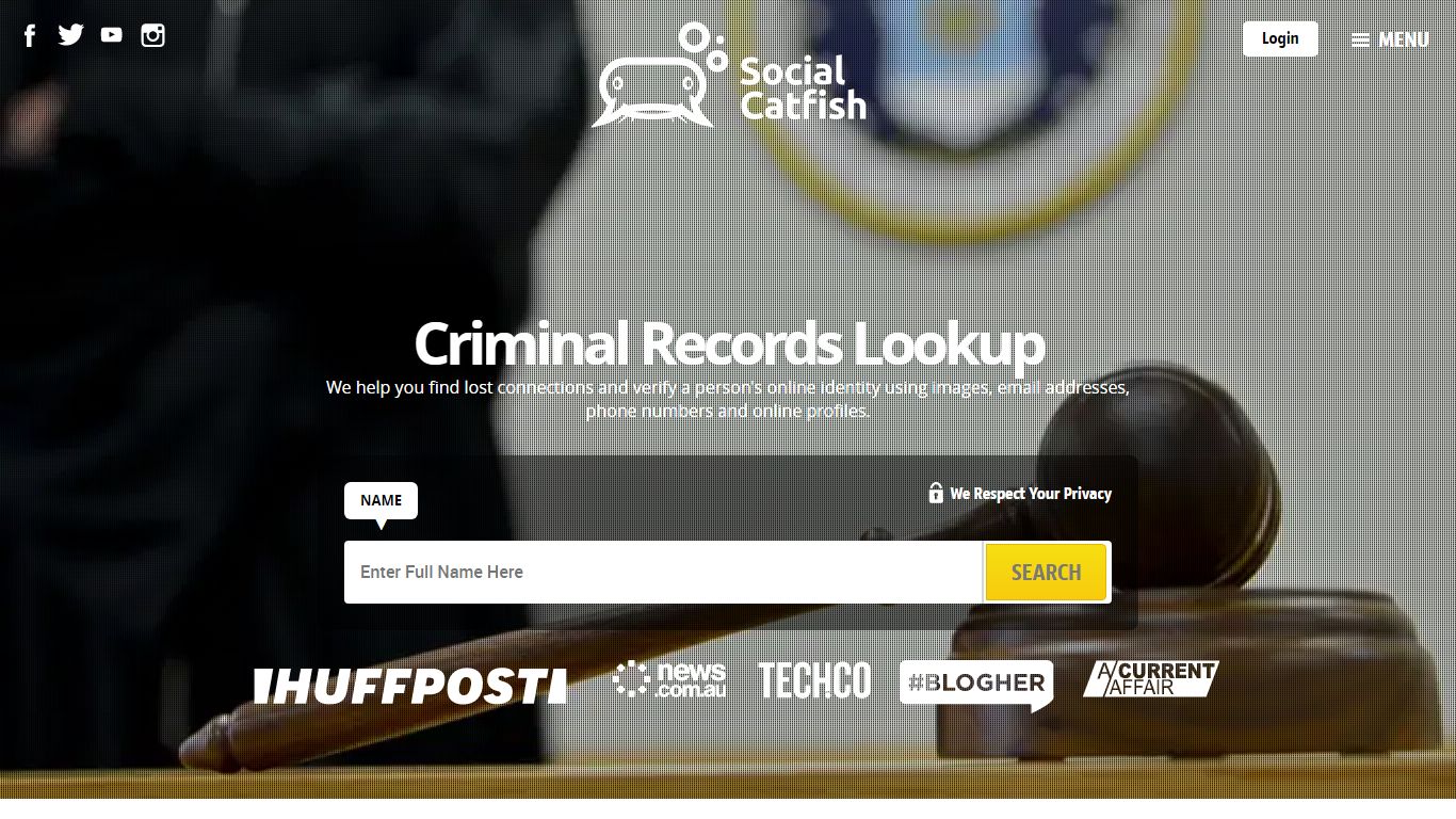 Criminal Records Lookup | People Search - SocialCatfish.com